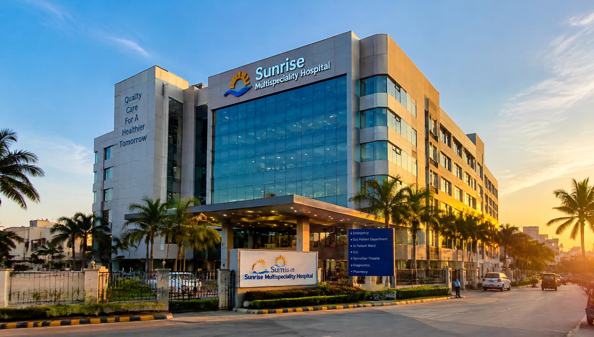 South Apollo Hospital building